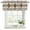 Brown, variant on Southwest Curtain Valances for Windows, Kitchen Valance Window Treatments Panel 2 Pack, Brown Bohemian Abstract American Aztec Rod Pocket Short Curtains for Bathroom Bedroom 42 x 12 Inch