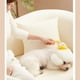 thumbnail image 5 of Peine de mango largo con cepillo para champú | Herramienta de masaje con dispensador de líquido para mascotas y humanos | Limpiador de cuero cabelludo | Cerdas suaves | Uso en húmedo/seco | Fácil de, 5 of 5