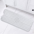 thumbnail image 5 of HongHeng Bathtub and Shower Mats, 39x15 Inch Extra Large Non Slip Soft Bath Tub Mat with Suction Cups and Drain Holes for Bathroom Floor and Keep Tubs Clean, Machine Washable, 5 of 6