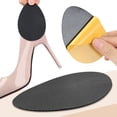 thumbnail image 4 of 10pcs Silent Anti-Slip Shoe Mat Self-Adhesive Forefoot High Heel Bottom Sticker Heel Bottom Sole Protector Rubber Pad Cushion Grid Square 2pcs, 4 of 6