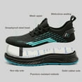 thumbnail image 2 of Waterproof Safety Shoes Mens Womens Steel Toe Cap Breathable Safety Trainer Work Shoes Lightweight, 2 of 6