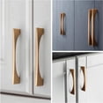 thumbnail image 2 of Elegant Contemporary Kitchen Cabinet Hardware, Luxury Cabinet Handles, Modern Minimalist Style Stainless Steel Solid Core Cabinet Pulls for Home Office, 2 of 5