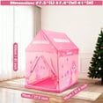 thumbnail image 4 of Princess Playhouse – Indoor & Outdoor Large Kids Play Tent for Imaginative Games Girls Toy House Gift, 4 of 7