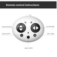 thumbnail image 4 of White Mini Remote Control Boat for Kids - 2.4GHz Wireless Electric Racing Speedboat with Dual Motors, 5-8km/h High Speed, 50m Control Range, 15-20 Min Runtime, Includes Inflatable Pool, Remote,, 4 of 7