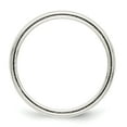 thumbnail image 2 of 925 Sterling Silver Solid Polished 9.5mm Designed Edge Band Ring Size 10 Ring for Women and Men, 2 of 6