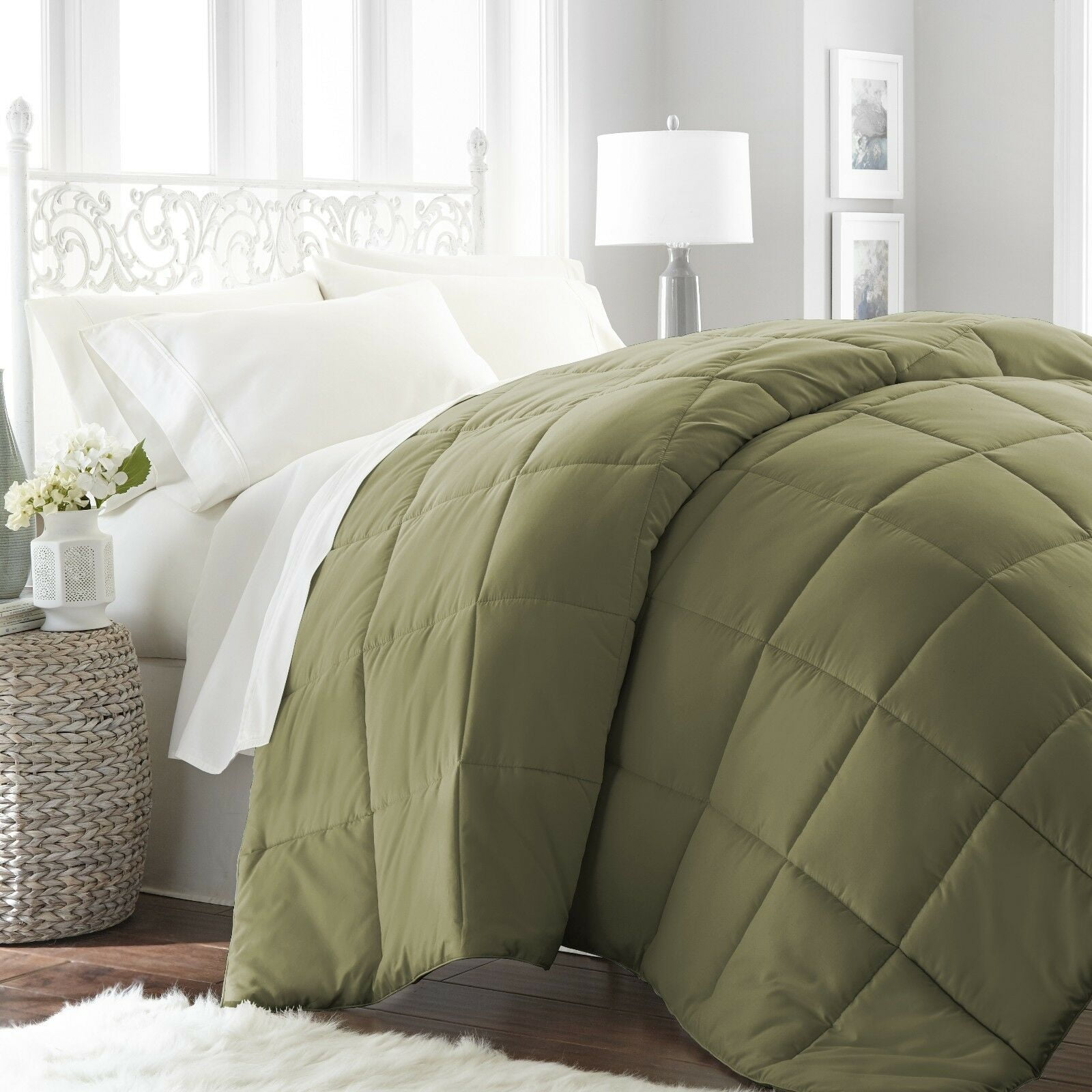 by Soft Essentials Six Colors! Hotel Quality Down Alternative Comforter 
