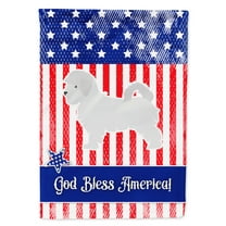Carolines Treasures BB3336GF USA Patriotic Maltese Flag Garden Size  Small multicolor