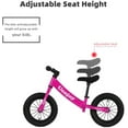 thumbnail image 6 of Uenjoy Balance Bike No Pedal Bicycle for 2-6 Years Old, Starter Toddler Training Bike with Air-Filled Rubber Tire,Rear Suspension Shock Absorber, Lightweight Frame, 6 of 6