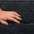 thumbnail image 6 of Mohawk Home Regency Plush Stain/Fade Resistant Non-Slip Machine Washable Bath Mat, Charcoal, 2' x 5', 6 of 7