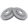 thumbnail image 2 of Geelife For 05-10 Honda Odyssey Brake Rotor Coated & Ceramic Pad Front Kit w/Chemicals, 2 of 7