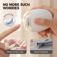 thumbnail image 2 of Universal Automatic Fingernail Grinder, 2026 New Electric Nail Trimmer, Portable Nail Care Device for Home Use, Gentle Nail Polisher for Seniors (1Pcs), 2 of 7