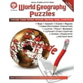 thumbnail image 2 of World Geography Puzzles, Grades 6 - 12 -- Mark Twain Media, 2 of 2