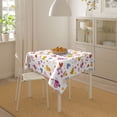 thumbnail image 4 of Wukai Cartoon Birds & Flowers Waterproof Tablecloth for Kitchen Dining, Fits Square Tables for 2-4 Seats -60"x60", 4 of 7