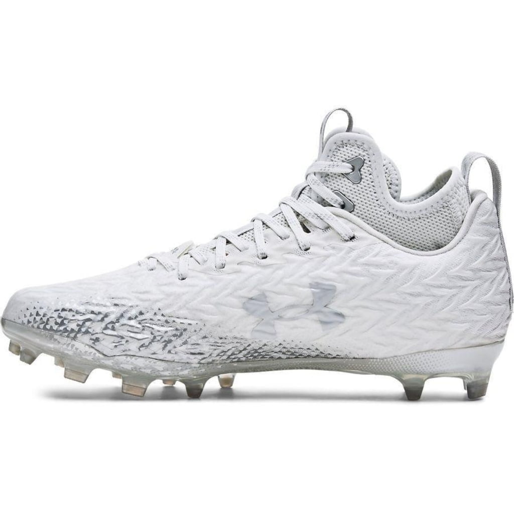 【28cm】UA SPOTLIGHT CLONE 3.0 MC Under Armour Men's UA Spotlight Clone 3.0 MC Football Cleats White