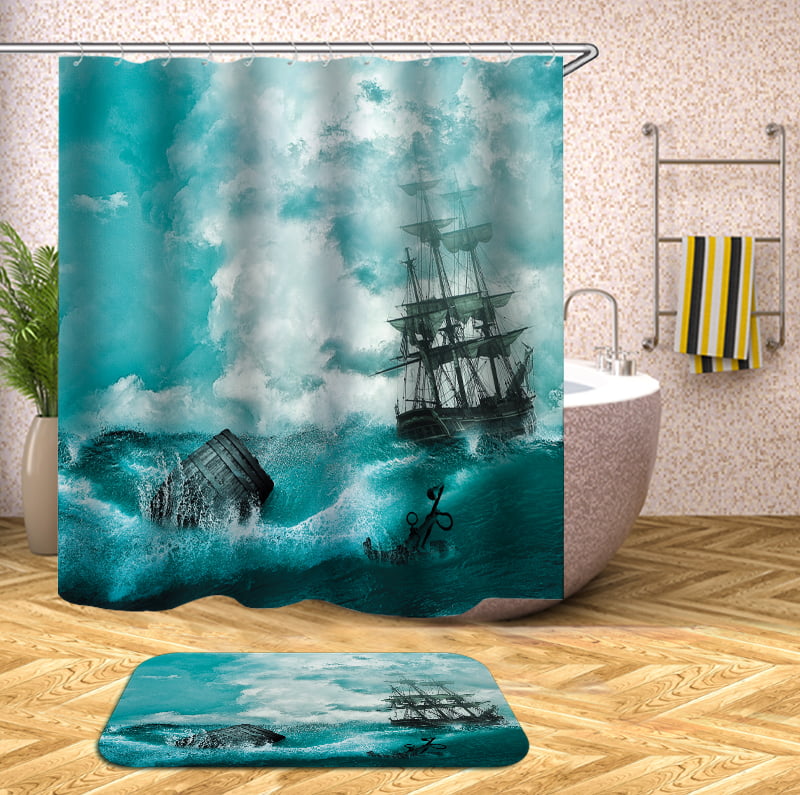 Details about   Disney Collage All Charaters Print Polyester Waterproof Bathroom Shower Curtain 