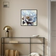thumbnail image 3 of Beautiful Flower Canvas Light Colors Flower Art Prints by Art Remedy, Black Frame, 20" x 20", 3 of 7