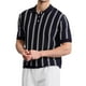 thumbnail image 2 of Blusas y camisas de manga corta con cuello redondo para hombre. Camisa de punto de malla con solapa hueca para hombre. Una prenda informal y versátil para jóvenes, confeccionada en seda helada con man, 2 of 7