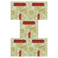 thumbnail image 2 of Qarigey 6.85 Inch Wall Empaistic Flower Pattern with Plastic Handle Painting Roller Type2 NO2, 2 of 3