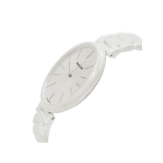 Rado Esenza White Ceramic White Dial Ladies Quartz Watch R53092012
