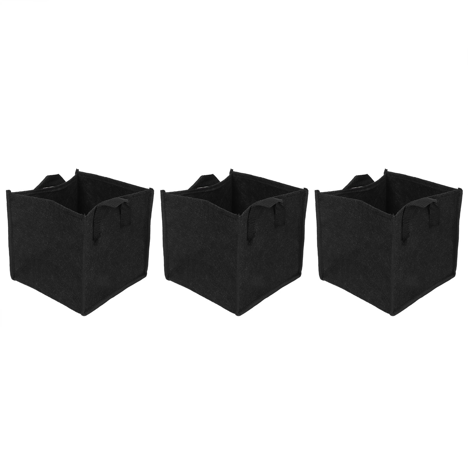 Plant Fabric Pots, Grow Bags Felt Planter Bags Aeration Fabric Pots