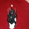 thumbnail image 4 of Sneakers Color Black And White Size 7 US, 40 EU, 4 of 5