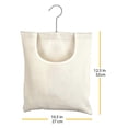thumbnail image 6 of Cheers.US Multipurpose Clothespin Bag with Hanger,Hanging Storage Bag for Home Over the Door, 6 of 7
