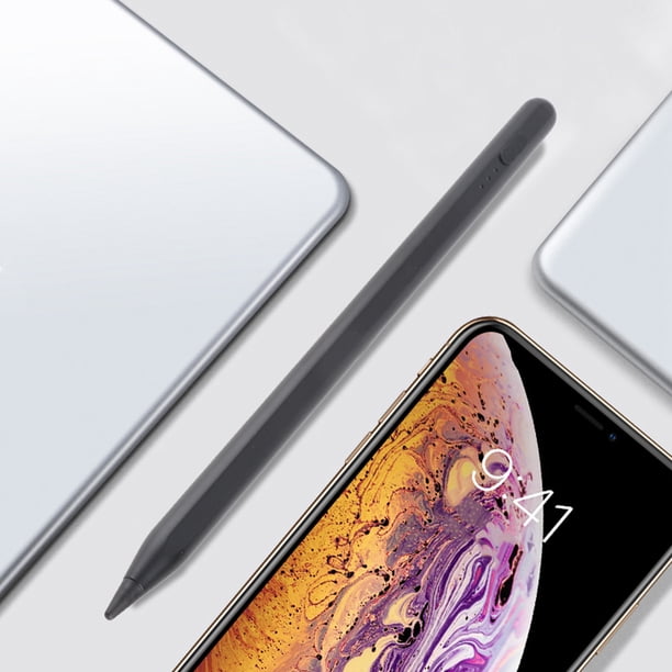 Lápiz Capacitivo Para Tableta, 130 MAh Tipo C Carga Adsorción Magnética Apagado Automático Puntas POM Extraíbles Lápiz óptico Para Tableta Para Teléfonos Celulares