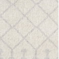 thumbnail image 2 of 3' X 5' Blue and Ivory Abstract Power Loom Washable Area Rug, 2 of 11