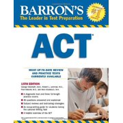 Barron's ACT (Barron's To Prepare for the ACT American College Testing Program Assessment)