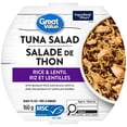 thumbnail image 1 of Salade de thon Riz et lentilles Great Value, 1 of 6