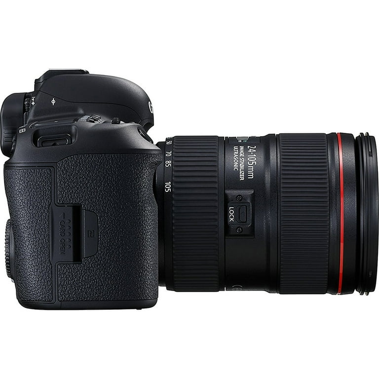 Canon EOS 5D Mark IV 30.4 MP Full Frame DSLR Camera + EF 24-105mm 