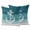 White Teal, variant on Nautical Anchor Teal Green Outdoor Pillow Covers 16x16 Set of 2,Waterproof Patio Throw Pillowcase Protectors,Coastal Ocean Ombre Striped Decorative Pillow Shams Cushion Covers for Seat Bed Couch Sofa