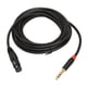thumbnail image 2 of Cable Jack TRS de un cuarto de pulgada estructura de escudo multicapa chaqueta de PVC de 164 pies Cable XLR hembra a TRS de 1/4 de pulgada para consolas de sonido, 2 of 8
