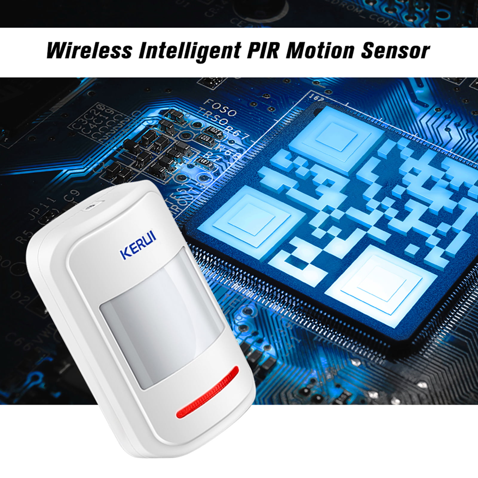 433MHz KERUI P819 Wireless Motion PIR Detector Sensor Lot For Home Alarm System
