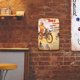 thumbnail image 4 of Placa de letrero de Metal, carteles de pared de motocicleta Retro, decoración para el hogar, cafetería, Bar, Club Tmvgtek Para estrenar, 4 of 9