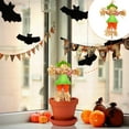 thumbnail image 3 of putnchl Halloween Ornaments Witch Scarecrow Decoration Festival Haunted House Window Bar Scene Layout Props Supplies, 3 of 4