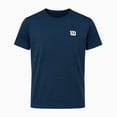 thumbnail image 1 of Playera Deportiva Wilson para Mujer Manga Corta Color Azul Marino Talla CH, 1 of 5