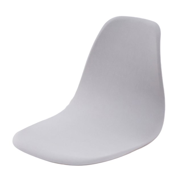 Funda de silla Sunnimix Estirar cubierta de Shell Gris claro