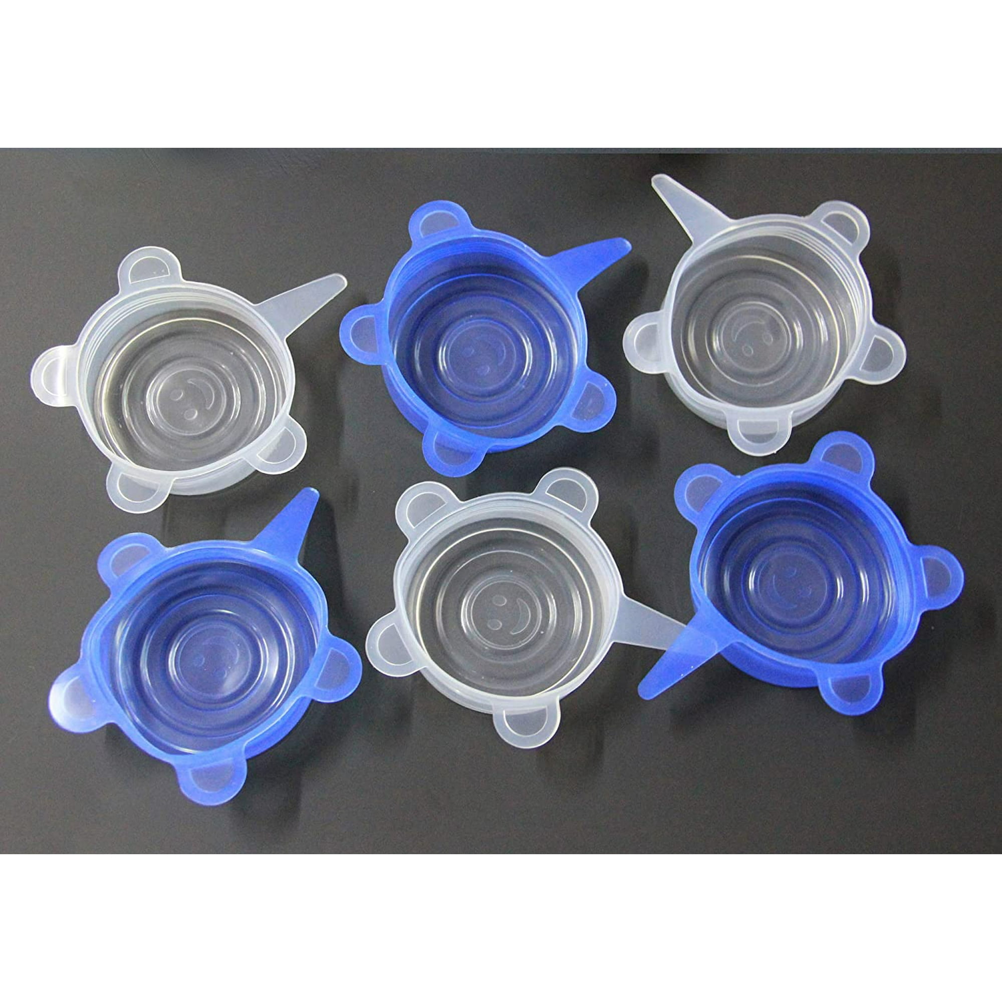 GFDYREE Pet Food Can Lids Silicone Stretch Can Lids Covers for Dog Cat Food Reusable Expandable Universal Size Fit Most Cans and Jars 6 Pack Walmart