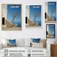 thumbnail image 4 of Designart "Simplistic Coastal Tree View" Tree Floater Framed Wall Decor, 4 of 5