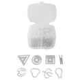 thumbnail image 4 of JAM Paper Plastic Office Clip Box, Medium, Clear, 24 Assorted Clips/Pack, 4 of 4