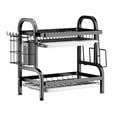 thumbnail image 5 of Peggybyg 2 Tier Cutting Board Holder Large Capacity Utensil Holder for Kitchen Countertop, 5 of 5