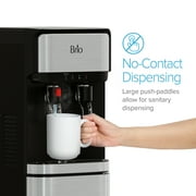 Brio Bottom Load Water Cooler Dispenser for 5 Gallon Bottles – Paddle Dispensing, CLBL320SCP