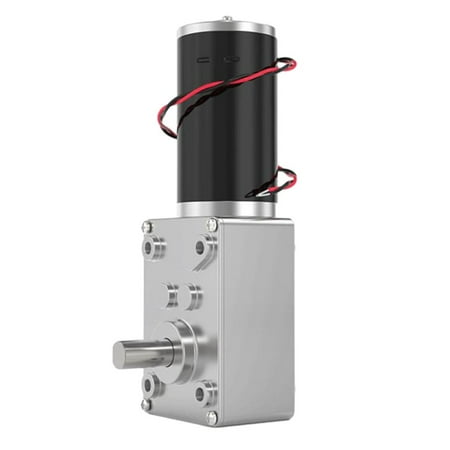 

Lierteer Gear Box Motor DC 12V 24V High Torque Electric Power Speed Reduce Turbine Worm 12V40RPM