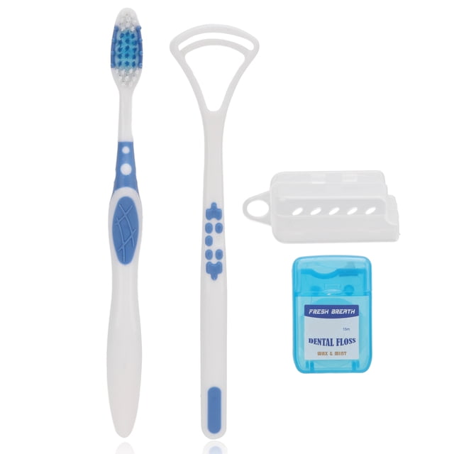 Raspador de lengua, limpiador bucal Limpieza efectiva Hilo dental Limpiador bucal Durabilidad extendida