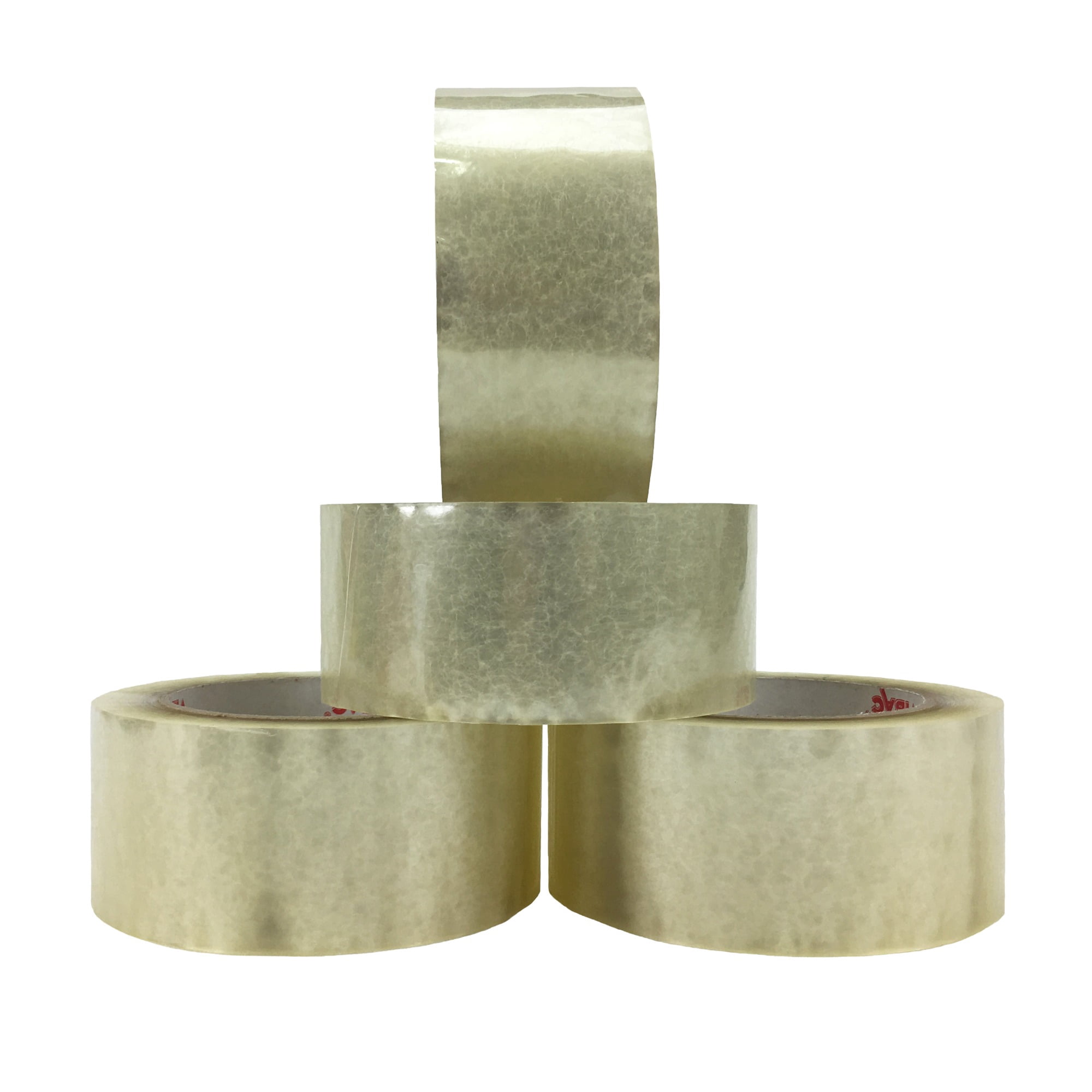 UOFFICE 2" x 55 Yds, 1.7 Mil, 36 Rls/Cs, Clear Acrylic Packing Tape
