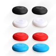 thumbnail image 3 of 6 PCS Silicone Thumbstick Thumb Stick Grip Caps Cover for Nintend Switch Joy-Con Controller Black, 3 of 9