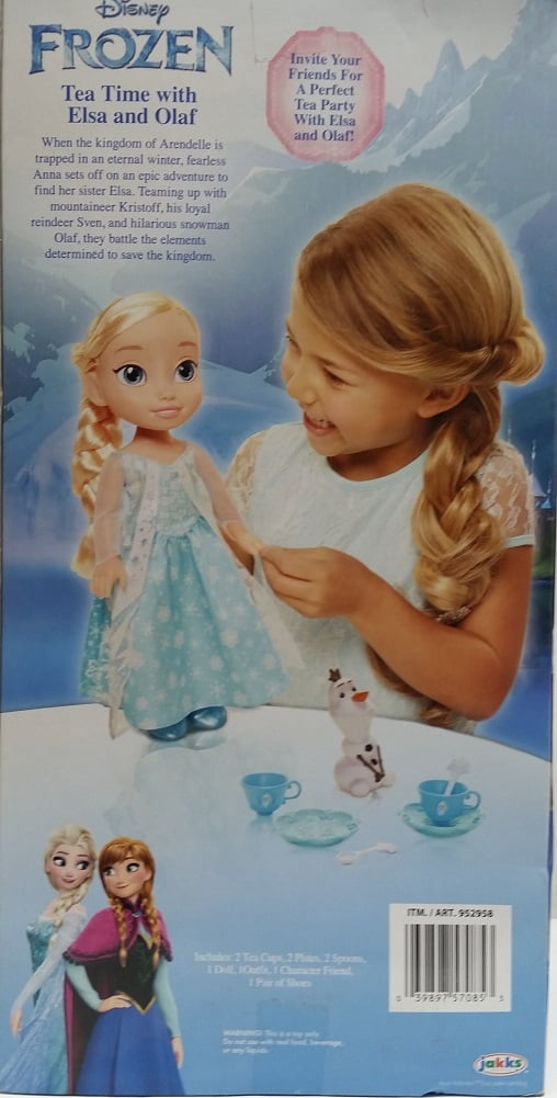 tea time with elsa and olaf