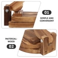 thumbnail image 3 of Luxshiny 2pcs Pierogi Maker Press Wood Light Brown for Beginners Cooking, 3 of 6