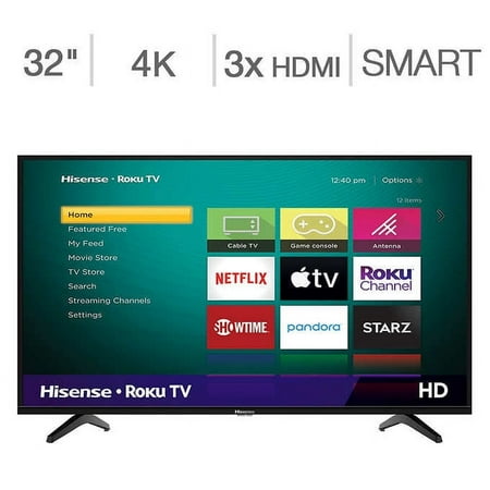 Hisense 32" Class - H4 Series - 720p LED LCD TV , Built-In Roku